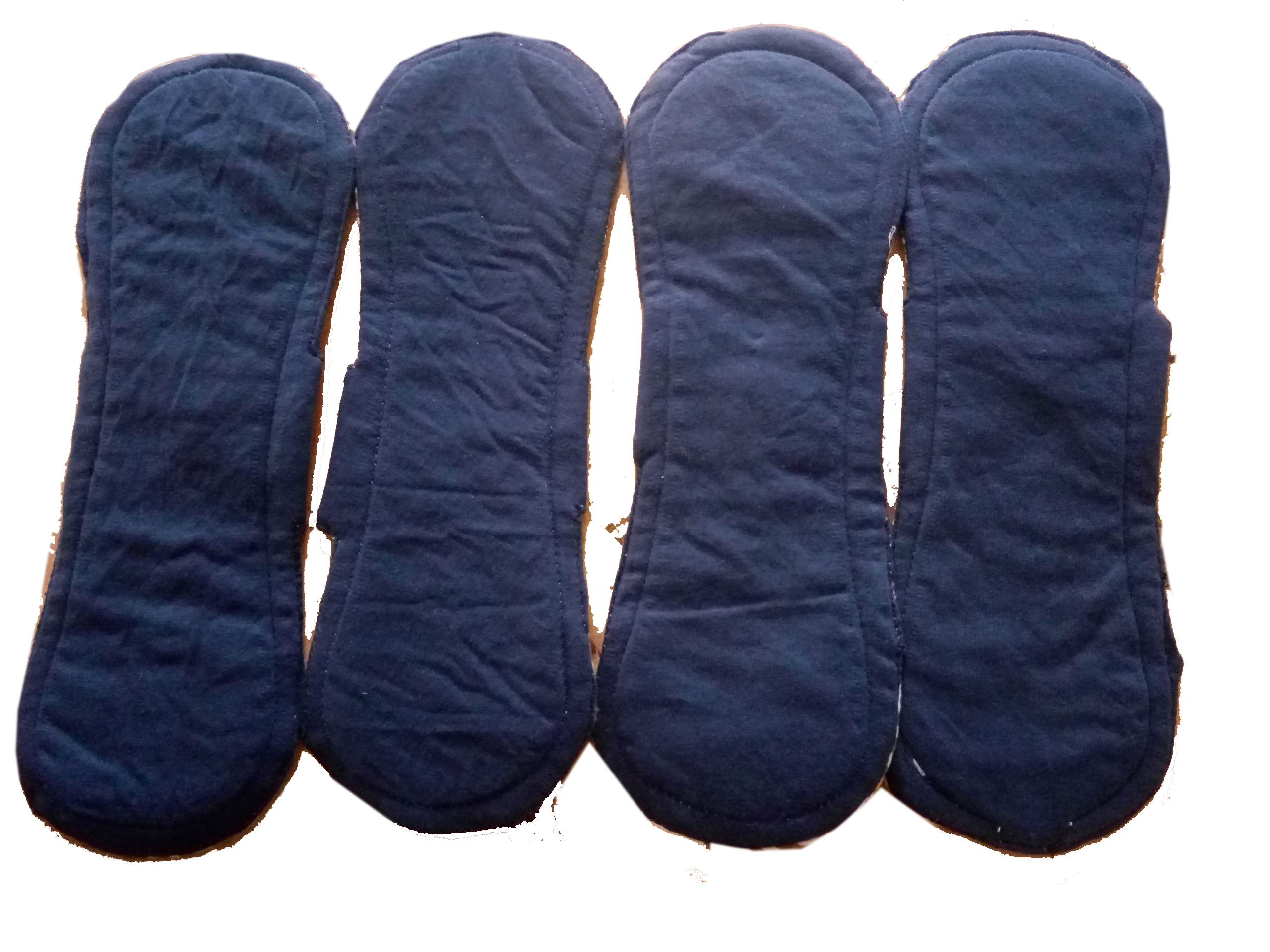 Anokhi Reusable Cotton/Cloth Washable Sanitary Pads Set of 4 Day Pads (Pad Like) Image