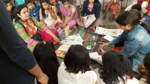 Apnaghar paper bag making training 3