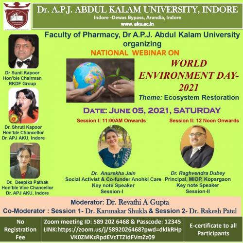 Lecture delivered on environmental day apj Abdul kalam university